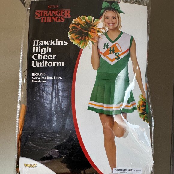 Stranger Things Hawkins High Cheerleader Costume - Picture 1 of 2